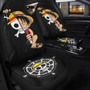 Luffy Hiding Cute One Piece Anime Car Seat Cover Nearkii