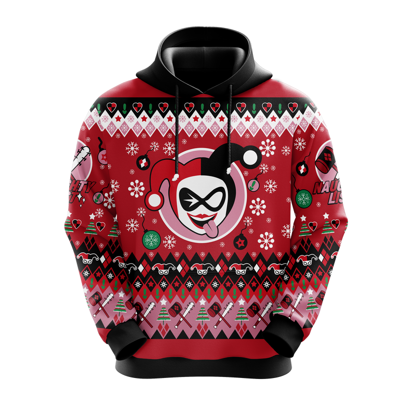 Harley Quinn Christmas Hoodie Amazing Gift Idea Christmas Gift Nearkii