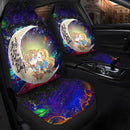 Legend Of Zelda Couple Chibi Couple Love You To The Moon Galaxy Car Seat Covers