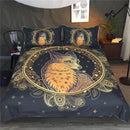 Mandala Fox Bedding Set Duvet Cover And 2 Pillowcases Nearkii