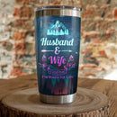 Husband And Wife Camping Camfire Tumbler 1 2023 Nearkii
