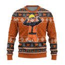 Naruto Uzumaki Anime Ugly Christmas Sweater Naruto Shippuden Xmas Gift Nearkii