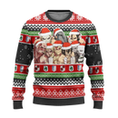 Nine Titans Attack on Titan Anime Ugly Christmas Sweater Xmas Gift Nearkii