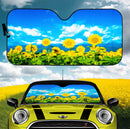 Sunflower Painting Car Auto Sunshades Nearkii