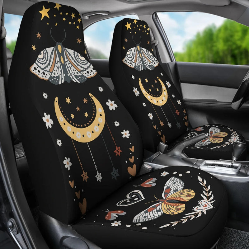 Boho Butterfly Rainbow Car Seat Covers Nearkii