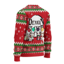 Demon Slayer Anime Ugly Christmas Sweater Red Xmas Gift Nearkii