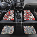 Akaza Car Floor Mats Demon Slayer Anime Car Accessories Nearkii