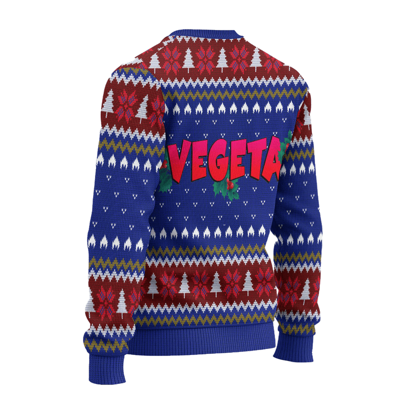 Vegeta Dragon Ball Z Anime Ugly Christmas Sweater Xmas Gift Nearkii