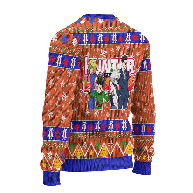 Wing Anime Ugly Christmas Sweater Hunter x Hunter Xmas Gift Nearkii