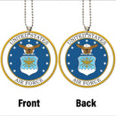 Army US Air Force Car Ornament Custom Car Accessories Decorations Nearkii