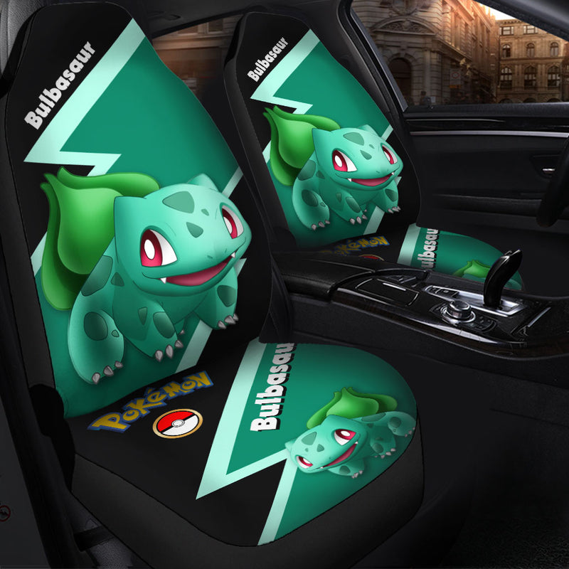 Bulbasaur Pokemon Premium Custom Car Seat Covers Decor Protectors Nearkii