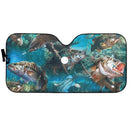 Bass Fishing Custom Car Auto Sun Shades Windshield Accessories Decor Gift Nearkii