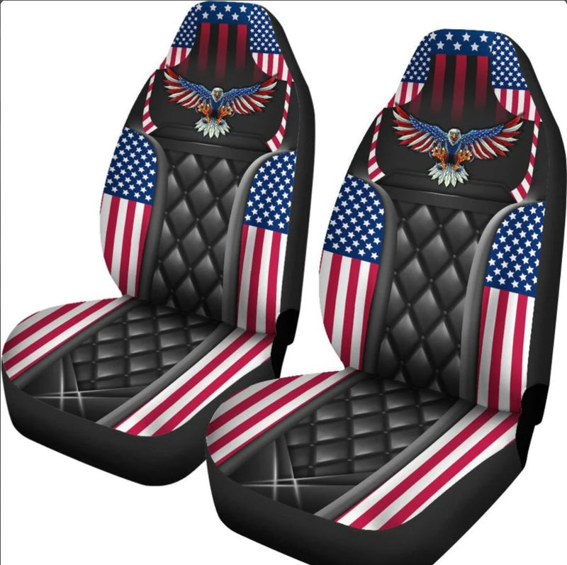 Eagle American Flag Car Seat Covers Nearkii