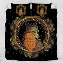 Mandala Fox Bedding Set Duvet Cover And 2 Pillowcases Nearkii