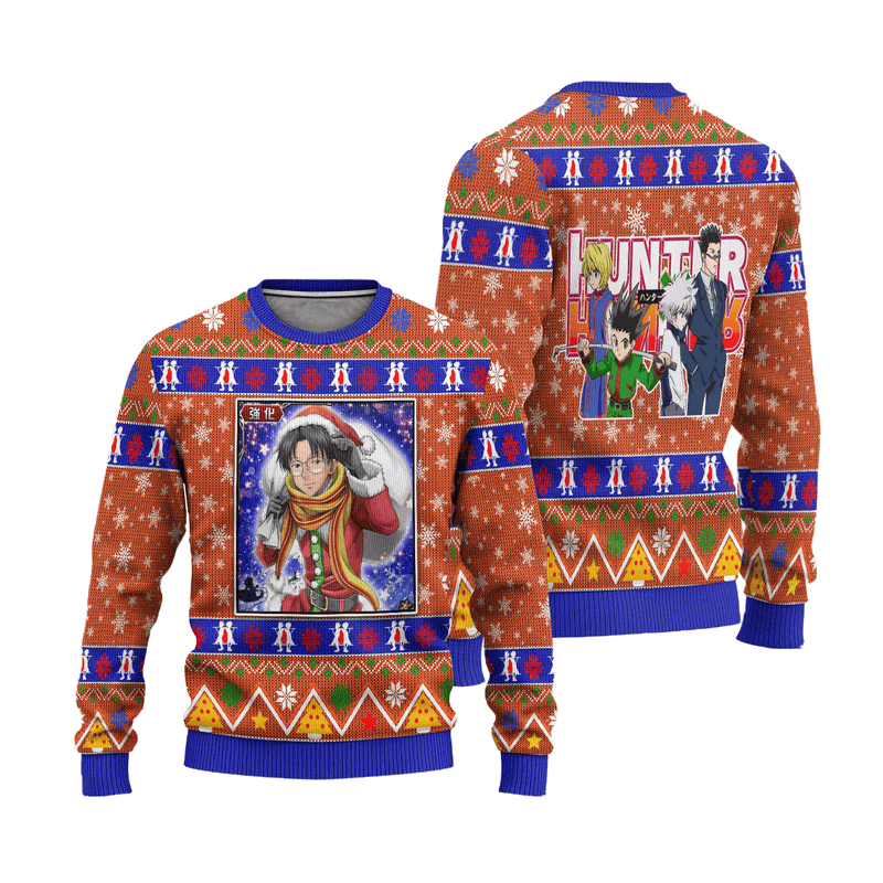 Wing Anime Ugly Christmas Sweater Hunter x Hunter Xmas Gift Nearkii