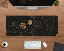 Black Gold Celestial Mouse Mat Nearkii