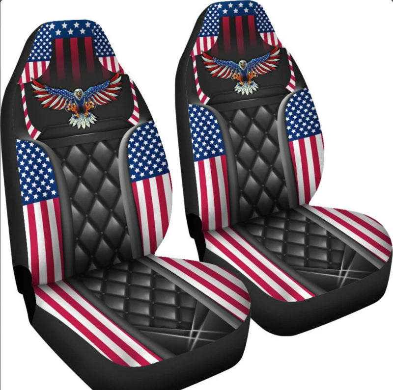 Eagle American Flag Car Seat Covers Nearkii