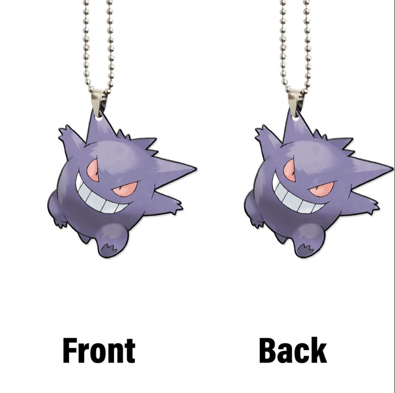 Gengar Pokemon Anime Car Ornament Custom Car Accessories Decorations Nearkii