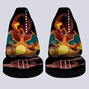 Custom Pokemon Charizard Anime Car Seat Covers Nearkii