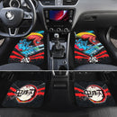 Tanjiro x Nezuko Car Floor Mats Custom Demon Slayer Anime Car Accessories Nearkii