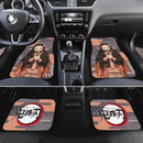 Nezuko Car Floor Mats Demon Slayers AnimeCar Accessories Nearkii
