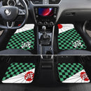 Demon Slayer Anime Car Floor Mats Tanjiro Kamado Car Accessories Nearkii