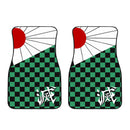 Demon Slayer Anime Car Floor Mats Tanjiro Kamado Car Accessories Nearkii
