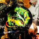 Mega X Rayquaza Moonlight Mica Circle Ornament Perfect Gift For Holiday Nearkii