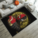 Spider Man Black Suit No Way Home Moonlight Area Carpet Rug Home Decor Bedroom Living Room Decor Nearkii