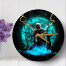 Spider Man Black Suit No Way Home Moonlight Wood Wall Clock Nearkii