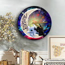 Toothless Light Fury Night Fury Love You To The Moon Galaxy Wood Wall Clock Nearkii
