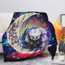 Toothless And Light Fury How To Train Your Dragon Love You To The Moon Galaxy Blanket Nearkii
