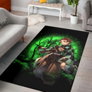 Tanjiro Demon Slayer Moonlight Area Carpet Rug Home Decor Bedroom Living Room Decor Nearkii