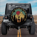 Camper Girl And Into The Forest I Go Car Spare Tire Cover Gift For Campers Nearkii