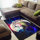 Jujutsu Kaisen Gojo Sukuna Love You To The Moon Galaxy Carpet Rug Home Room Decor Nearkii
