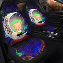 Zoro One Piece Love You To The Moon Galaxy Car Seat Covers