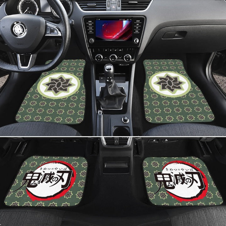 Sanemi Demon Slayers Car Floor Mats Anime Car Accessories Nearkii