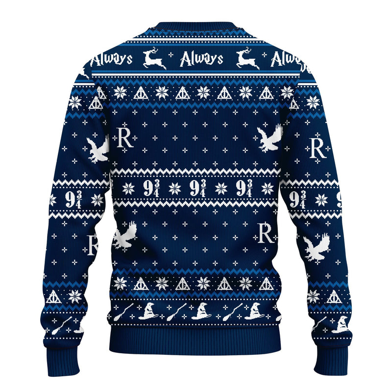 Ravenclaw New Ugly Christmas Sweater Amazing Gift Idea Thanksgiving Gift Nearkii