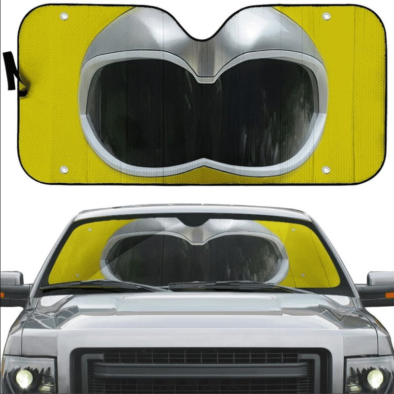 Power Rangers Wild Force Yellow Ranger Custom Car Auto Sunshade Windshield Accessories Decor Gift Nearkii