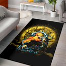 Zenitsu Demon Slayer Moonlight Area Carpet Rug Home Decor Bedroom Living Room Decor Nearkii