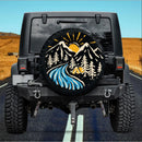 Camping Site Mountain Vibes Car Spare Tire Cover Gift For Campers Nearkii