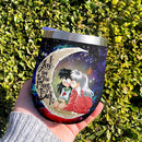 Inuyasha Love You To Moon And Back Premium Wine Tumbler Nearkii