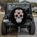 Chingona Skull Car Spare Tire Cover Gift For Campers Nearkii