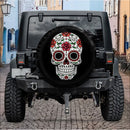 Chingona Skull Car Spare Tire Cover Gift For Campers Nearkii