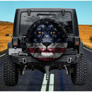 Lion America USA Jeep Car Spare Tire Cover Gift For Campers Nearkii