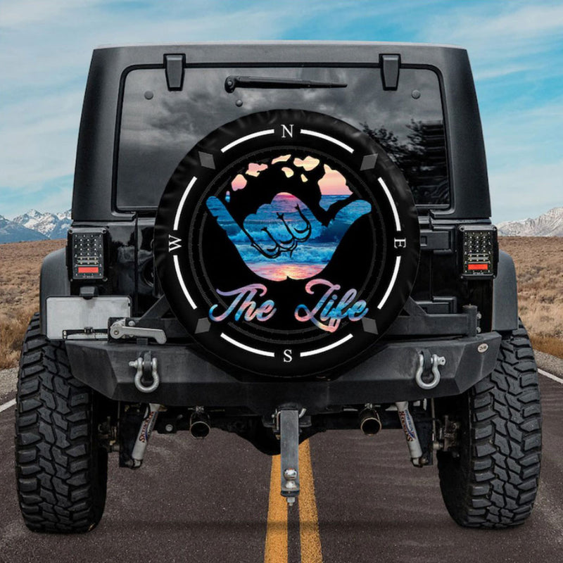 Compass The Life Camping Truck Car Spare Tire Cover Gift For Campers Nearkii