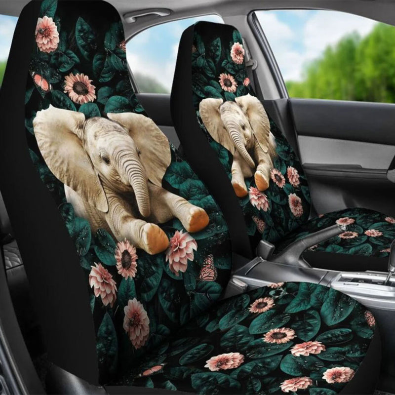 Elephant In The Forest Car Seat Covers Nearkii