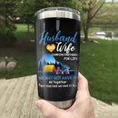 Husband And Wife Camping Camfire Tumbler 2 2023 Nearkii