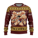 Luffy One Piece Anime Ugly Christmas Sweater Xmas Gift Nearkii