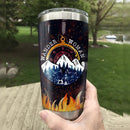 Wander Woman Camping Camfire Tumbler 2023 Nearkii